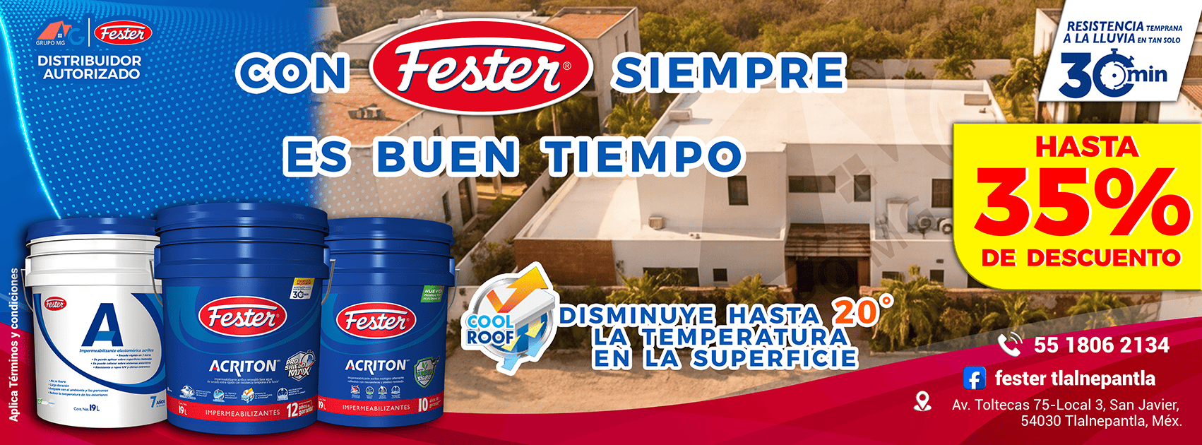 fester tlalnepantla mantenimiento 2025